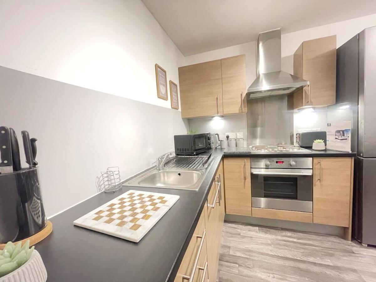 Cityfront Cosy Apt Near City Centre & Etihad Stadium, Free Parking Манчестер Екстер'єр фото